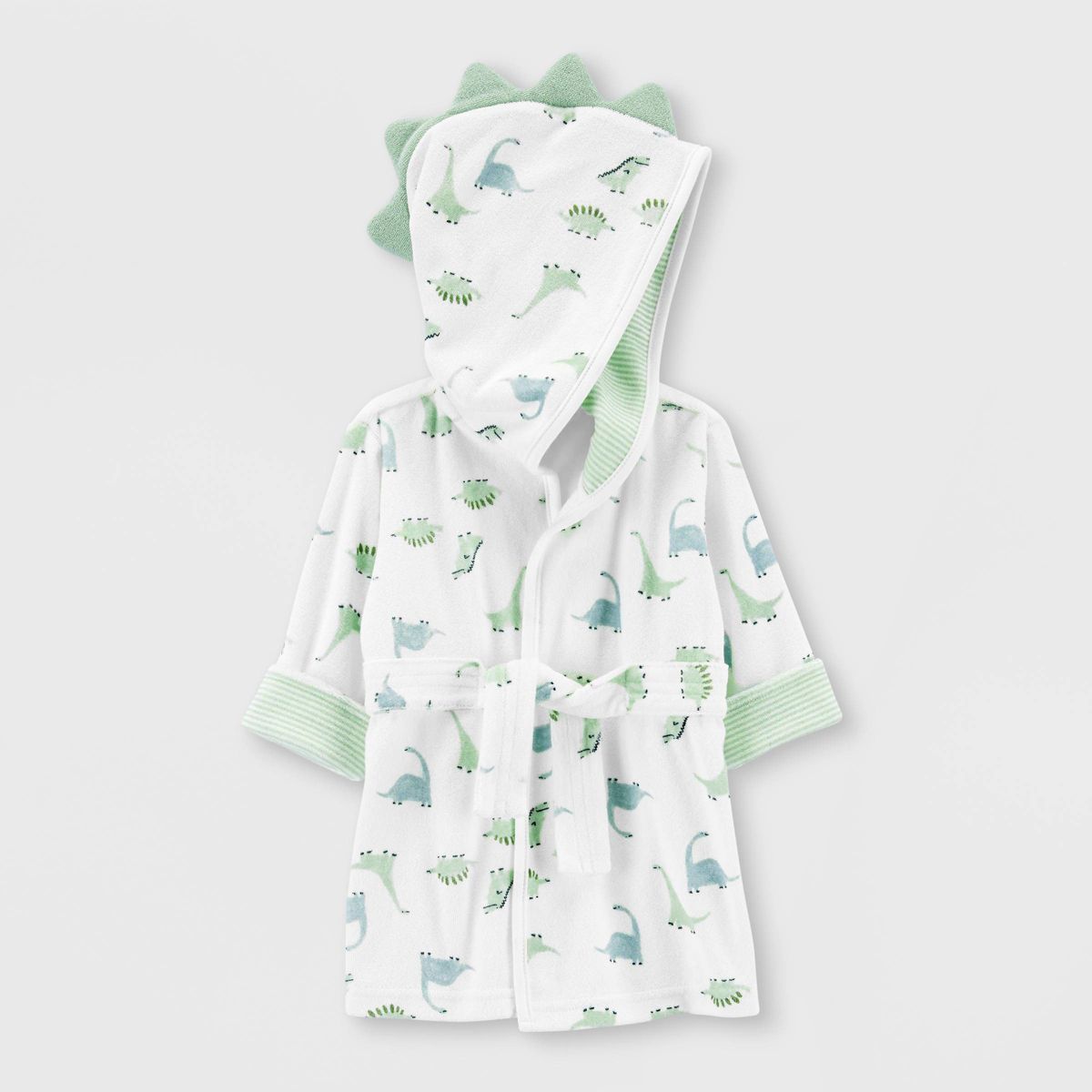 Carter's Just One You® Baby Boys' Dino Bath Robe - Green | Target