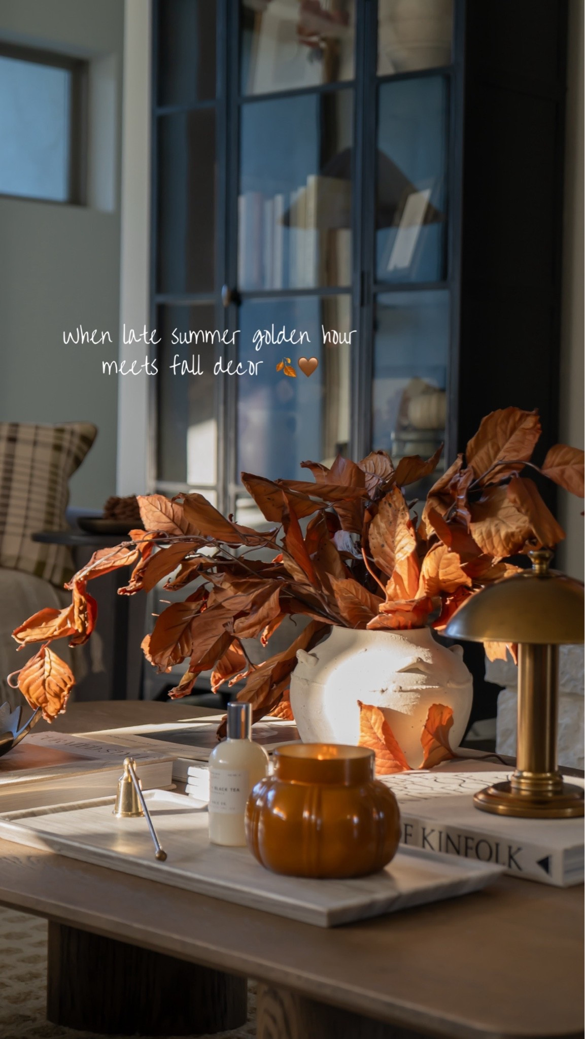 Fall coffee table styling with my favorite fall stems! 🍂🤎

#LTKHome #LTKSeasonal #LTKstorytime