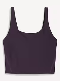 Light Support PowerSoft Longline Sports Bra for Women | Old Navy (US)