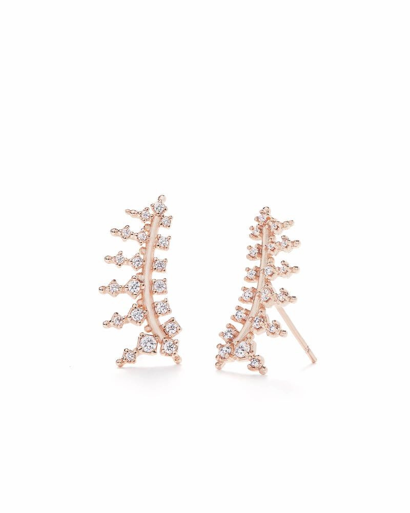 Laurie Ear Climbers in Rose Gold | Kendra Scott