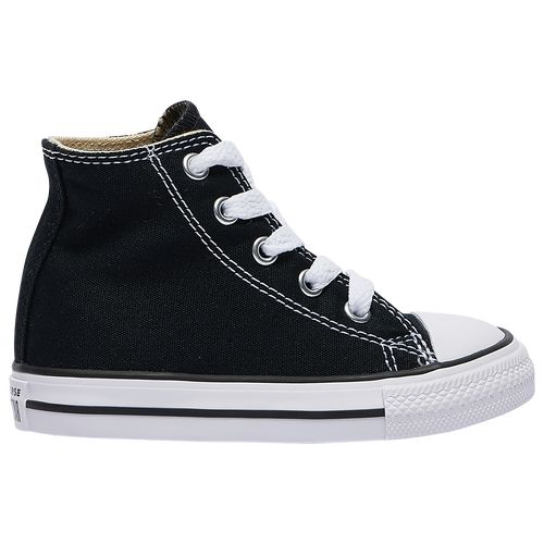 Converse Boys Converse All Star High Top - Boys' Toddler Basketball Shoes Black/White Size 07.0 | Foot Locker (US)