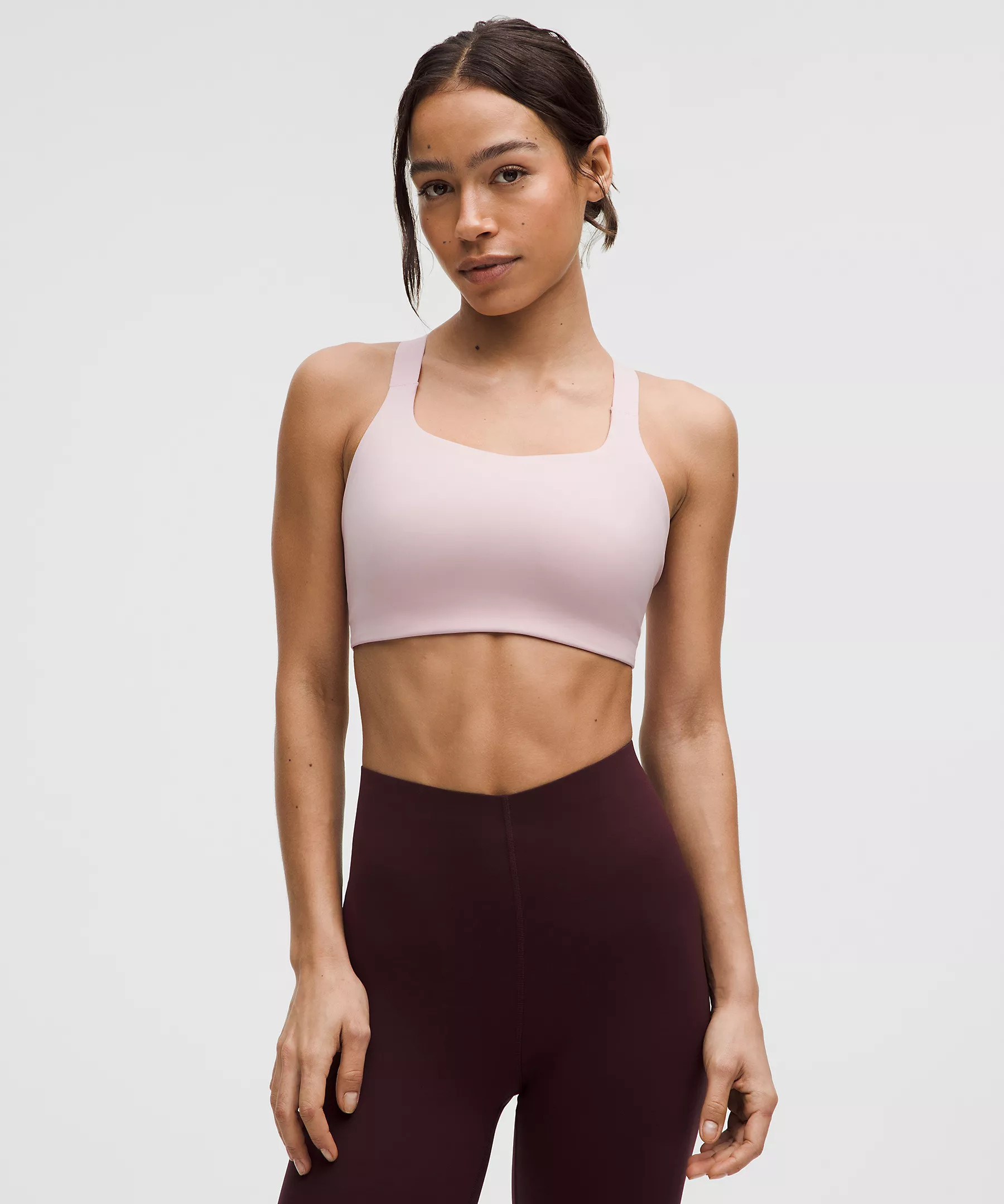 Ultralu Square-Neck Workout Bra *Medium Support, D/DD Cup | Women's Bras | lululemon | Lululemon (US)