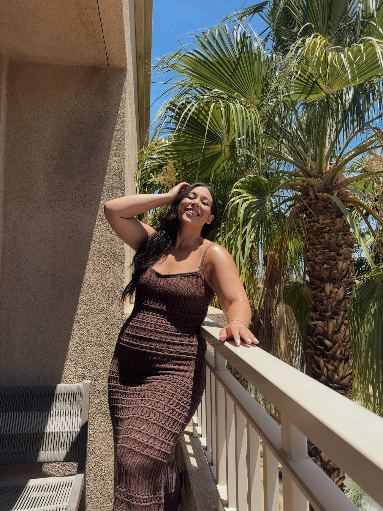 Midsize summer dress! Love this crochet moment!
-
-
-
Beach vacation dress , brown dress, crochet maxi dress