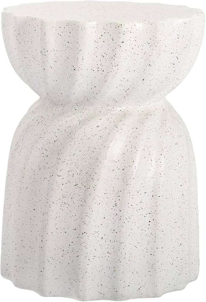 COSIEST Outdoor Side Table, Concrete Contemporary Lightweight Accent Side Table, Patio Side Table... | Amazon (US)