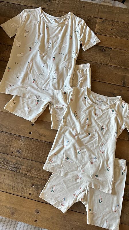 Boys/toddler Easter spring & summer pjs 💛🦆🐐🥕 

I size up so that they last over a year! 7T for Keldon and 4T for Fritz. Love the softness & quality of Kyte!

#LTKbaby #LTKfamily #LTKkids
