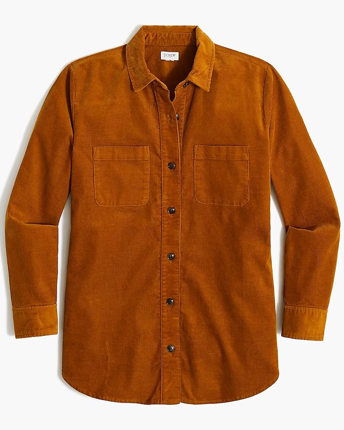 Corduroy shirt-jacket | J.Crew Factory