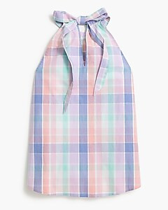 Bow-back halter top | J.Crew Factory