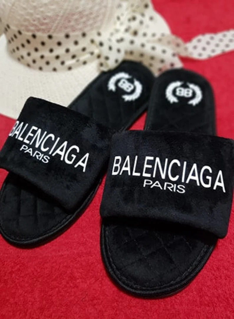 Slippers Personalized/Brand Inspired | Etsy (US)