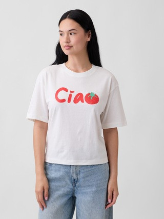 Boxy Graphic T-Shirt | Gap Factory