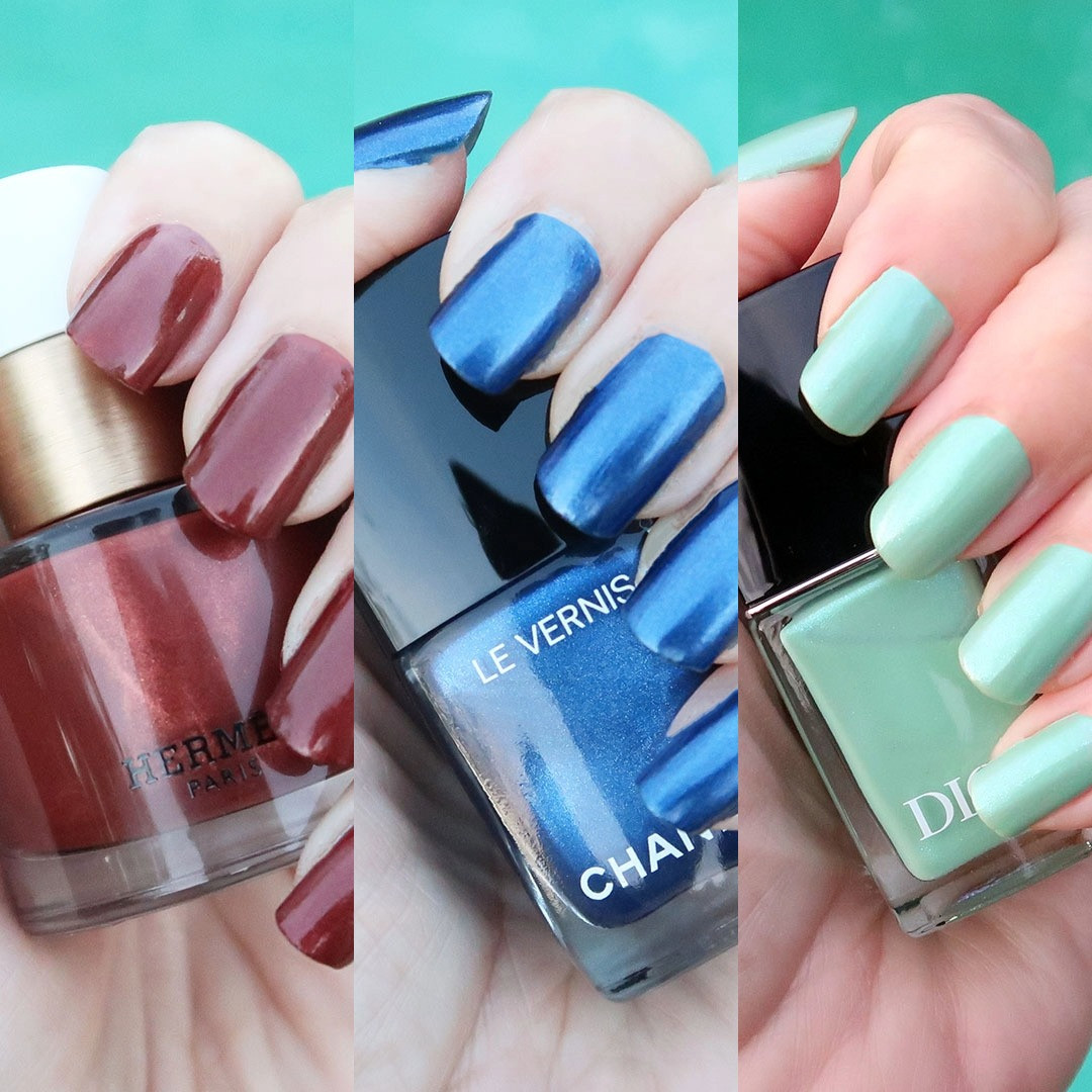 Spring nail polish trends include rust nail polish, blue nail polish and mint nail polish. While these three are already sold out, I found alternative spring nail polish colors which reflect these current trends. Love! 

 #LTKSeasonal #LTKOver40 #LTKBeauty