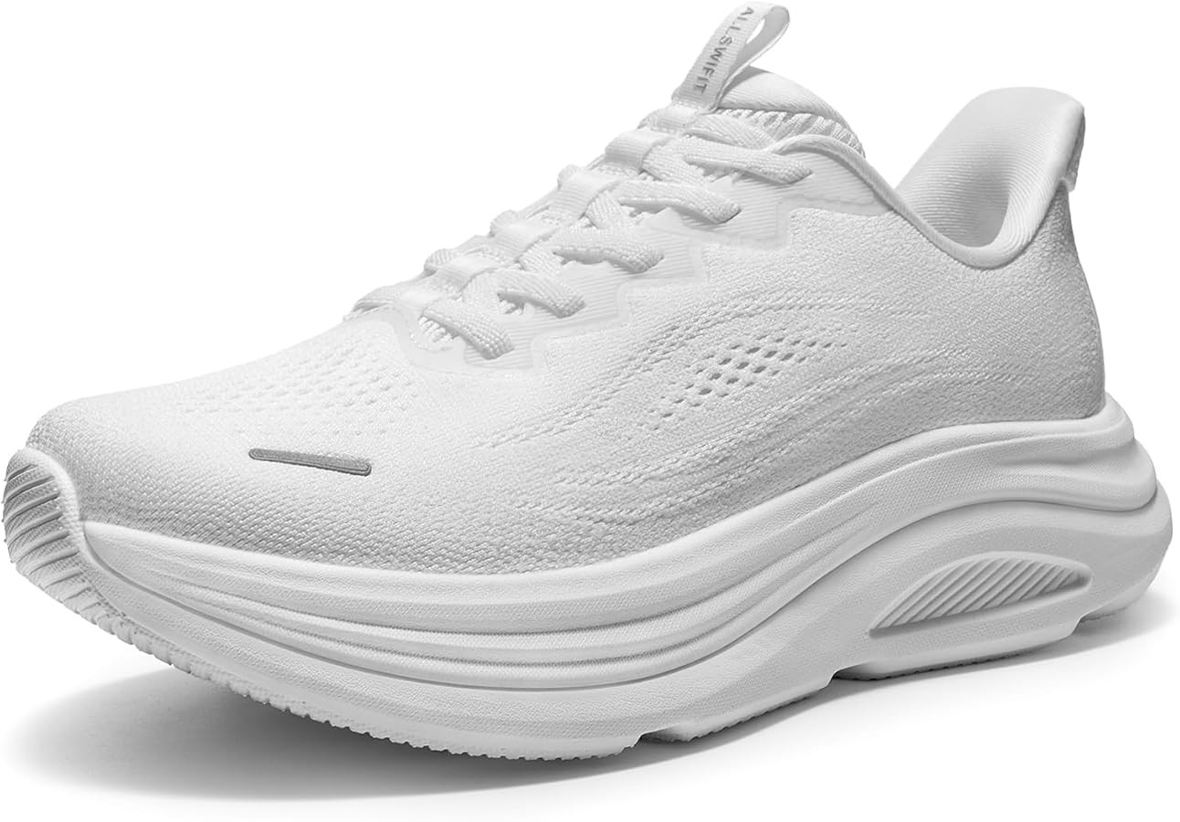 ALLSWIFIT Women's Slip On Walking Shoes Hands-Free Cushion Running Tennis Comfortable Arch Suppor... | Amazon (US)