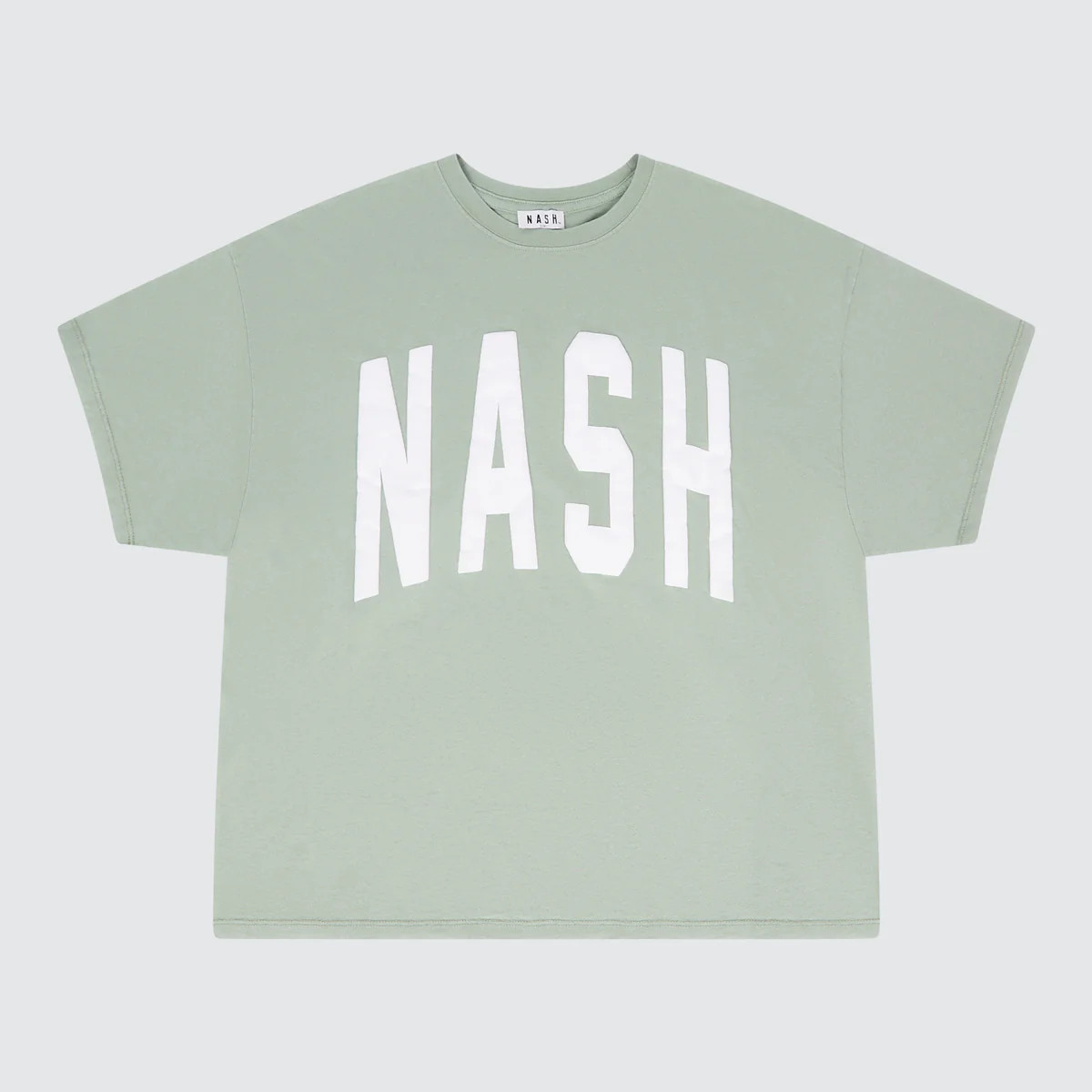 Kacey Oversize Tee [Sage Green] | The NASH Collection