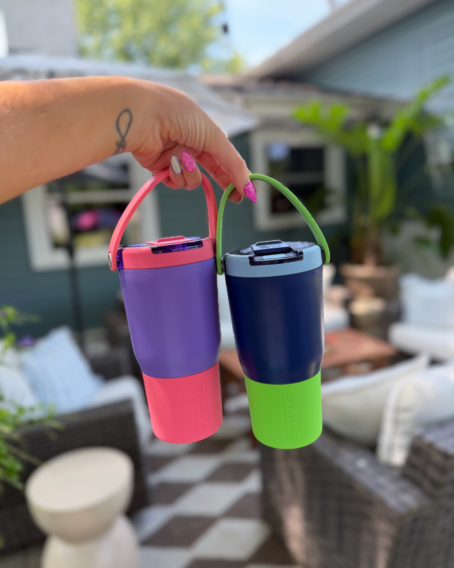 Brumate just launched their new Resa Flip cups and sent the kids 20oz ones!! So perfect for back to school. I let Ollie choose his color and he loved the blue and green together. Grabbed Evie the pink/purple combo. So so cute!!!! 

Brumate cups, kids tumblers, new product release, new product launch, resa flip 20oz

#LTKmomlife #LTKHome #LTKKids