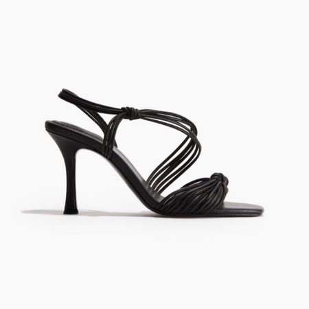 Strappy heeled sandals - come in beige and black! 

#LTKstyletip #LTKshoecrush #LTKfindsunder50