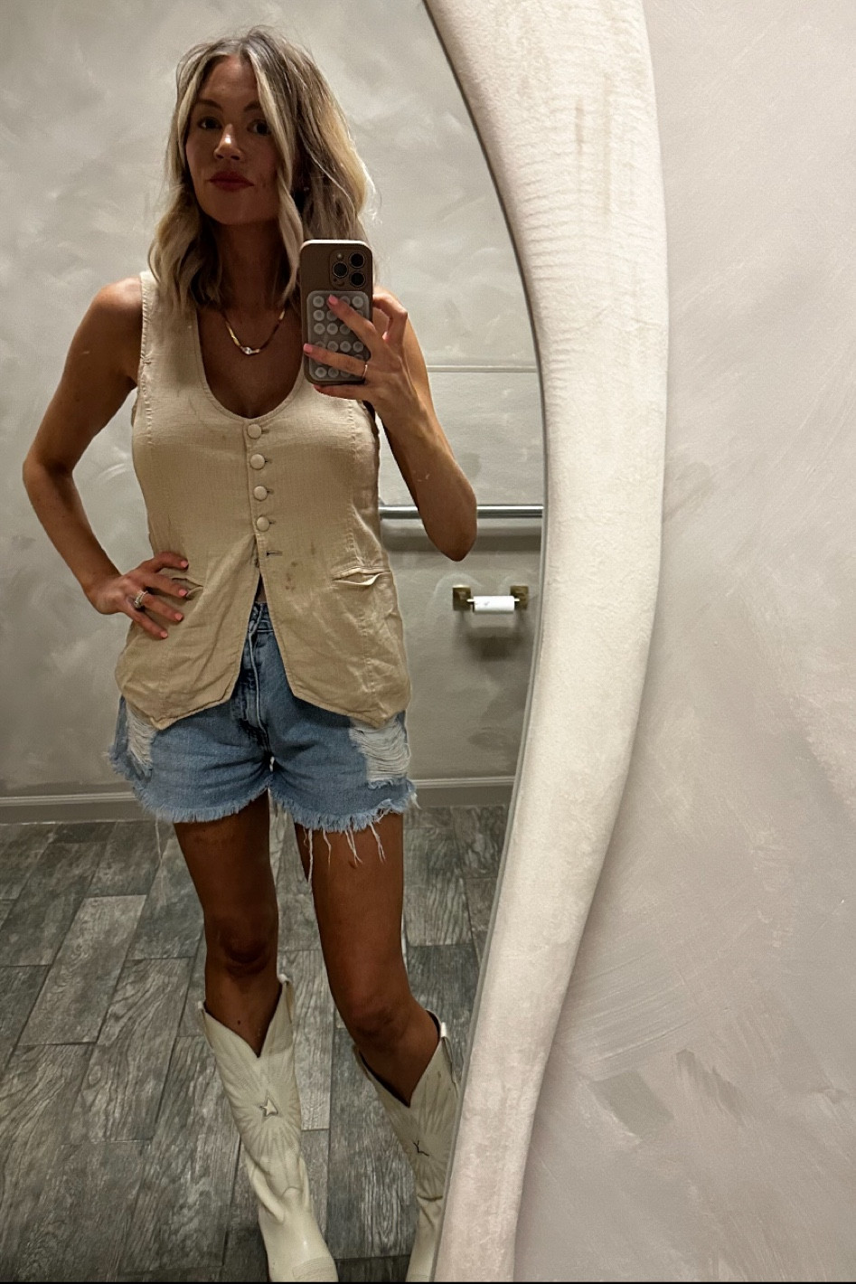 Loving this free people vest!! 

#LTKActive #LTKFindsUnder50 #LTKParties