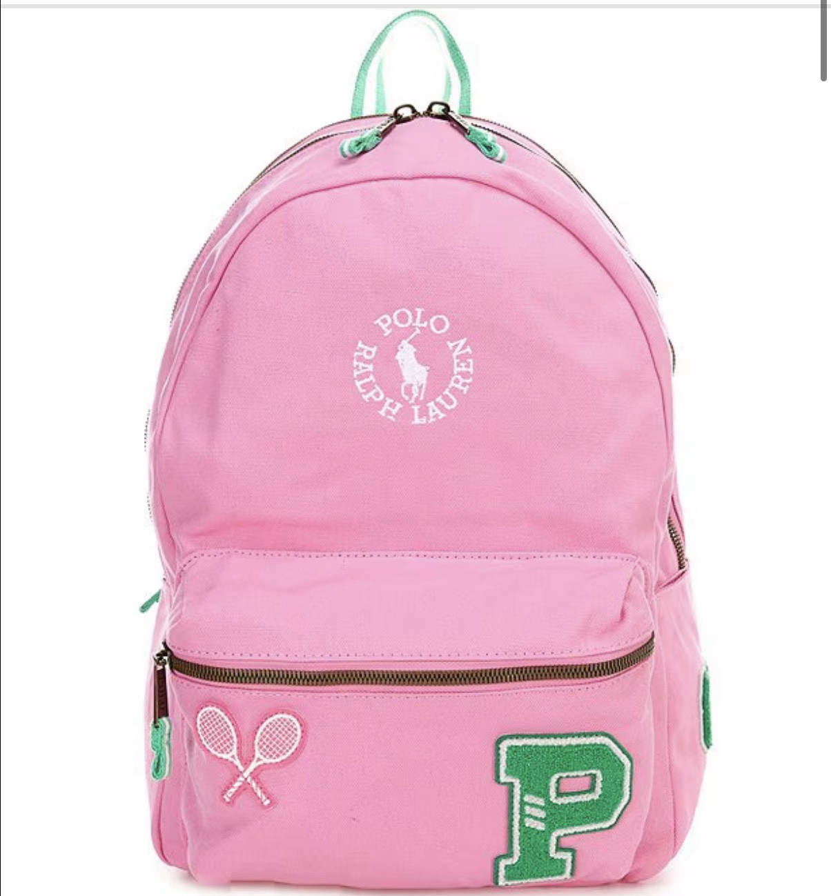 Super Cute Ralph Lauren backpack in pink and green. I love it for me, but it was intended to be for younger women. I think it is adorable! Great price for a Ralph Lauren bag. 

#LTKSaleAlert #LTKmomlife #LTKKids