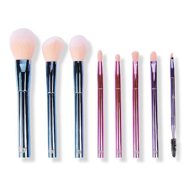 BH Cosmetics IGGY The Total Package - 8 Piece Face & Eye Brush Set with Wrap | Ulta Beauty | Ulta