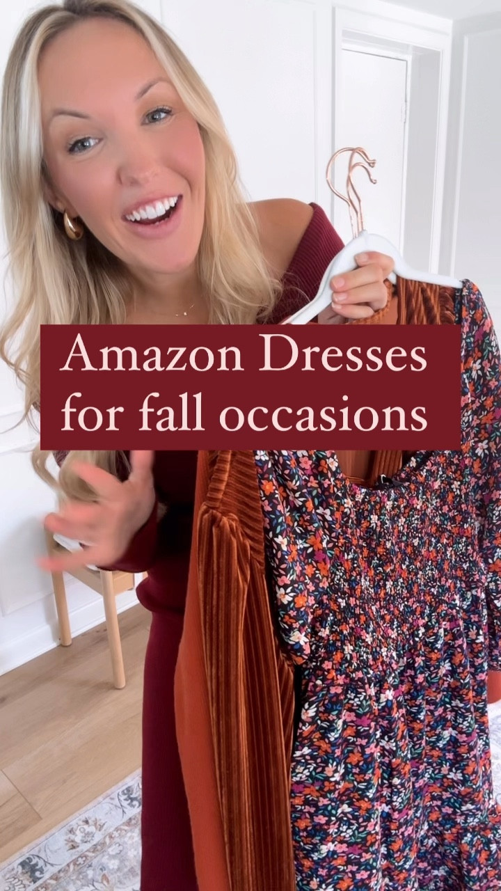 Fall occasion dresses - fall outfits - sweater dress - wedding guest dress 

#LTKStyleTip #LTKMidsize #LTKSeasonal
