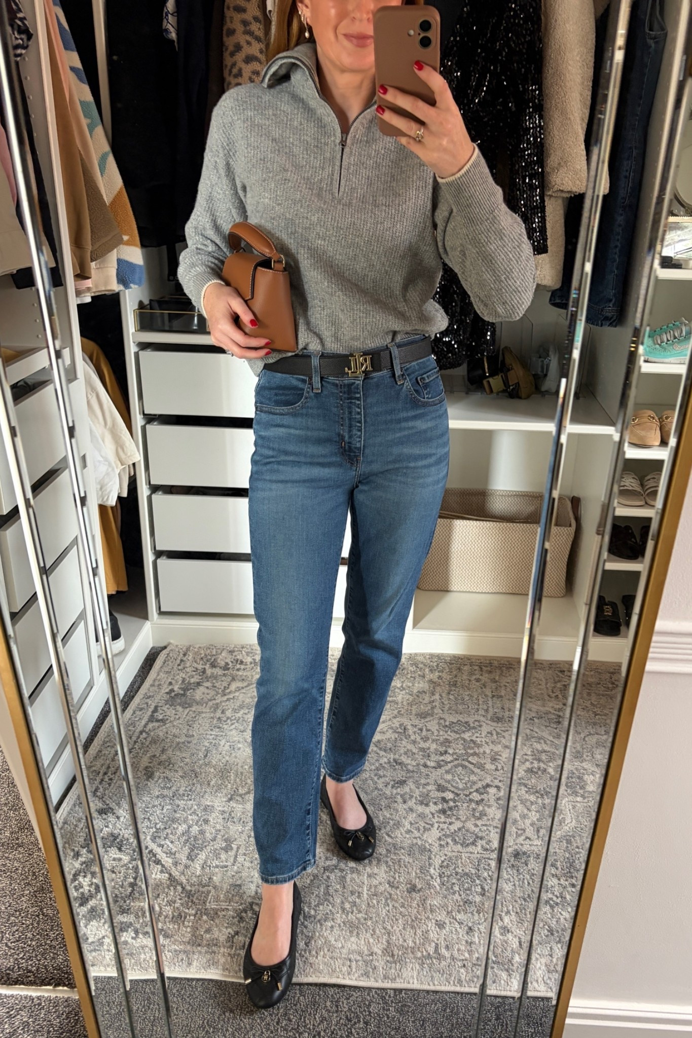 Classic Autumn Outfit Formula 🍂🩶🗞️☕️

#LTKuk #LTKautumn #LTKworkwear