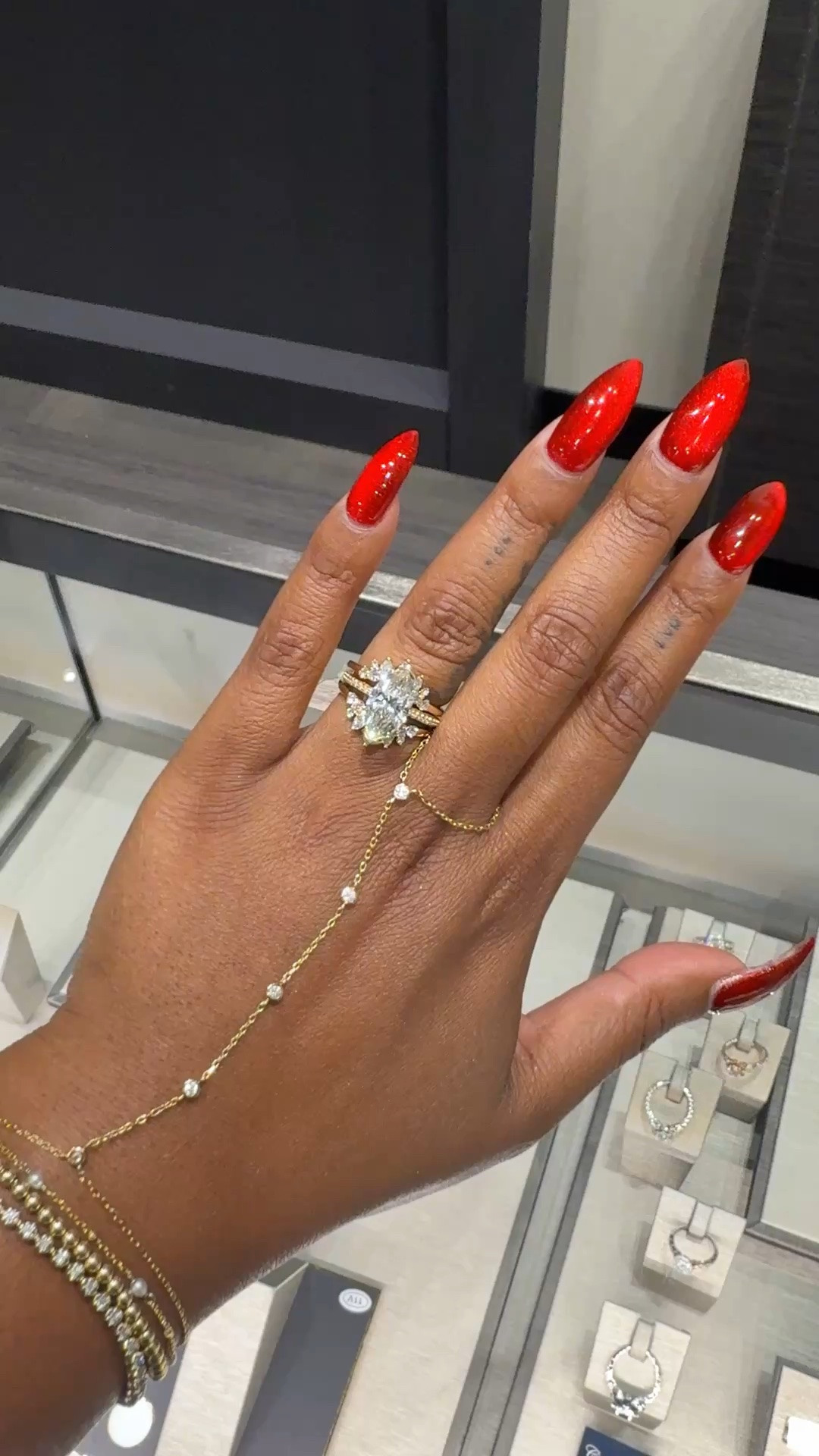 Currently dreaming about this ring stack 🥰💍✨

I’m thinking about making a few changes to my wedding ring, and she suggested an enhancer. I actually LOVE the idea of being able to wear it with or without my engagement ring.