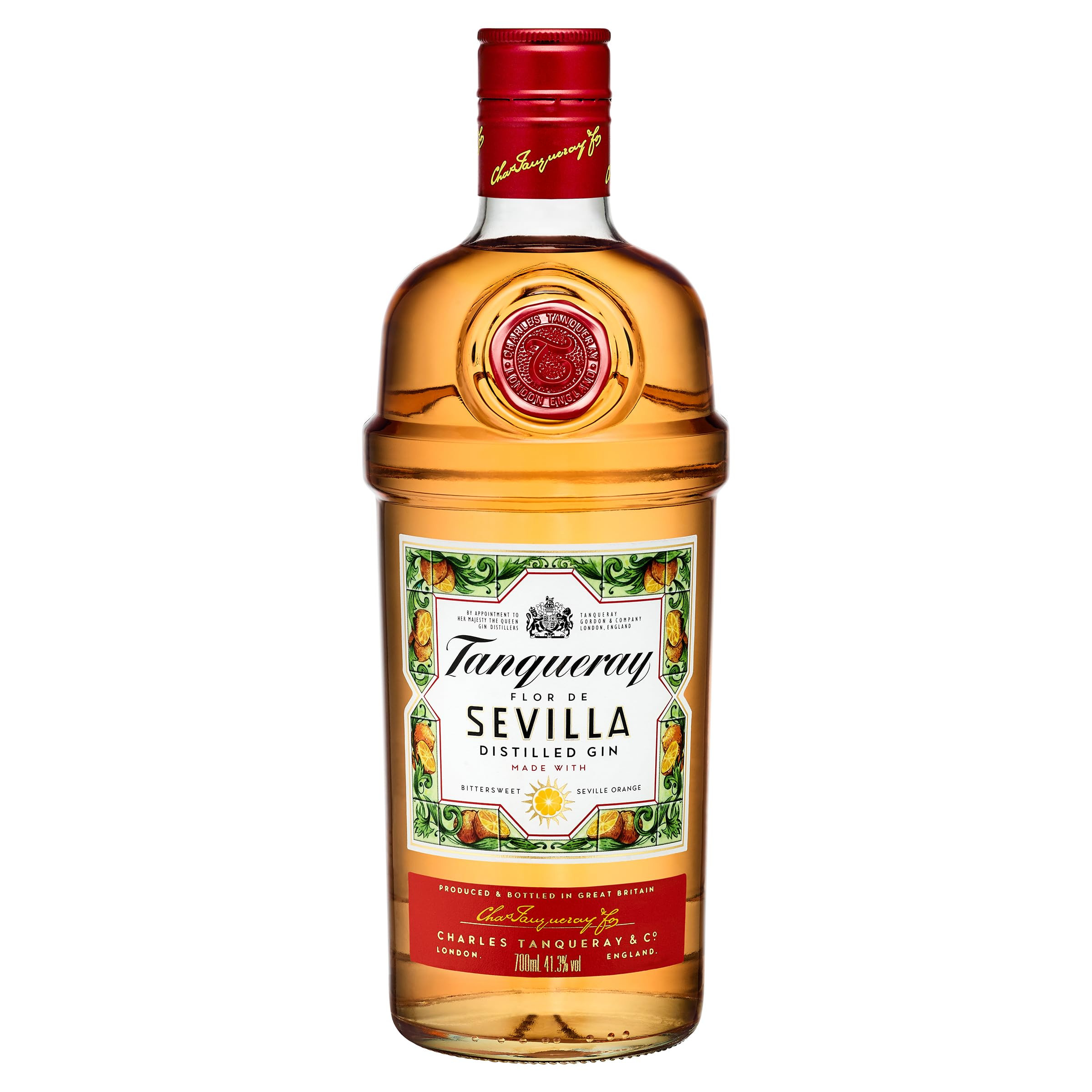 Tanqueray Flor De Sevilla Gin | 41.3% vol | 70cl | Zesty | Citrus & Orange Gin | Flavoured Gin wi... | Amazon (UK)