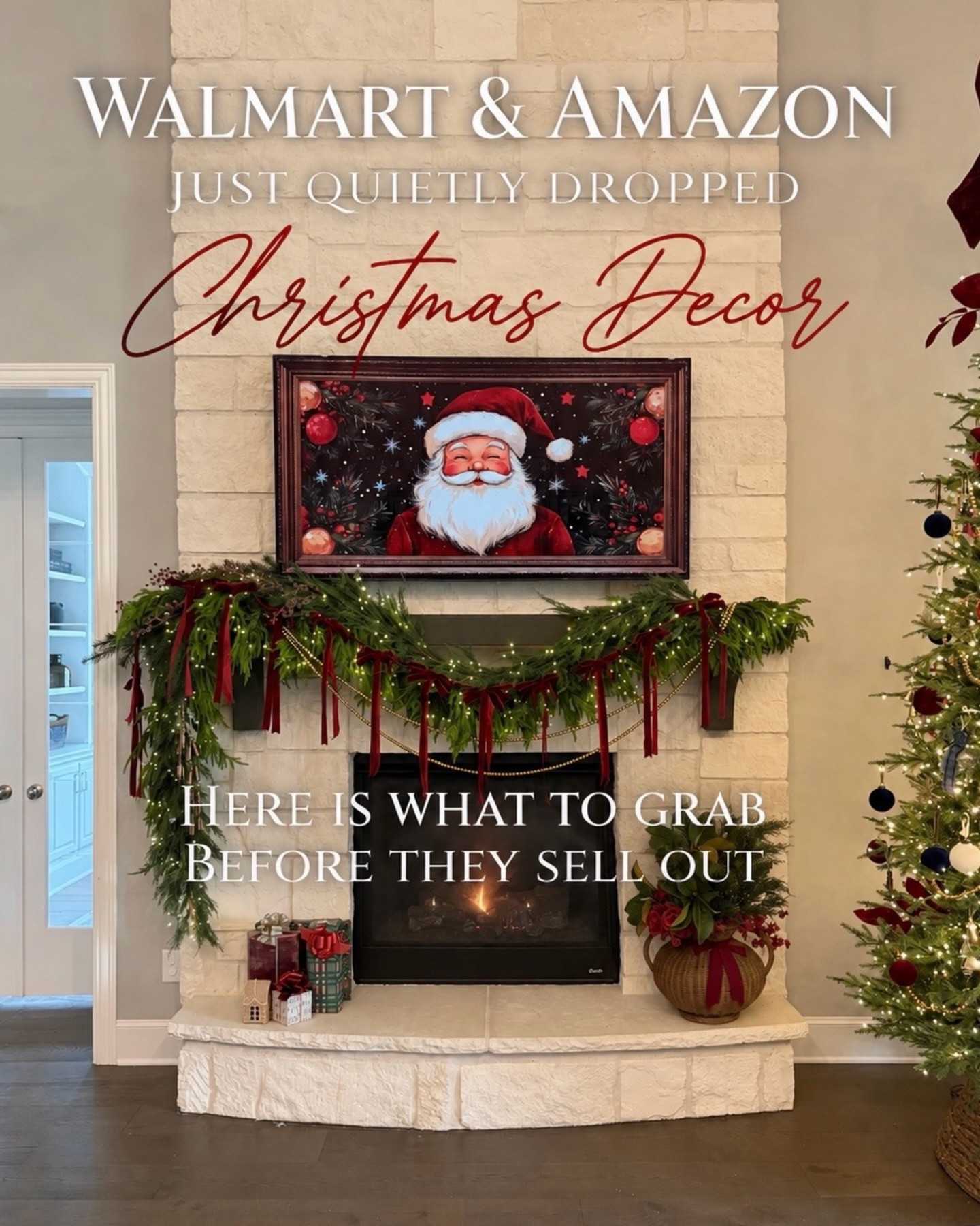 Walmart and Amazon just quietly released Christmas decor this week! I know it’s incredibly early but I want to share these viral finds before they sell out ❤️💚

Christmas 2026, home simply curated, Christmas garland, 2026 Xmas tree, viral twinkle tree, Home Depot Christmas tree, my Texas house tree, grand duchess, fairy light branches

#LTKSeasonal #LTKHome #LTKdayinmylife