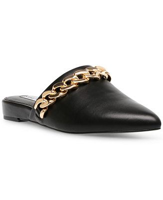 Steve Madden Women's Fawn Chained Slip-On Flats & Reviews - Flats - Shoes - Macy's | Macys (US)