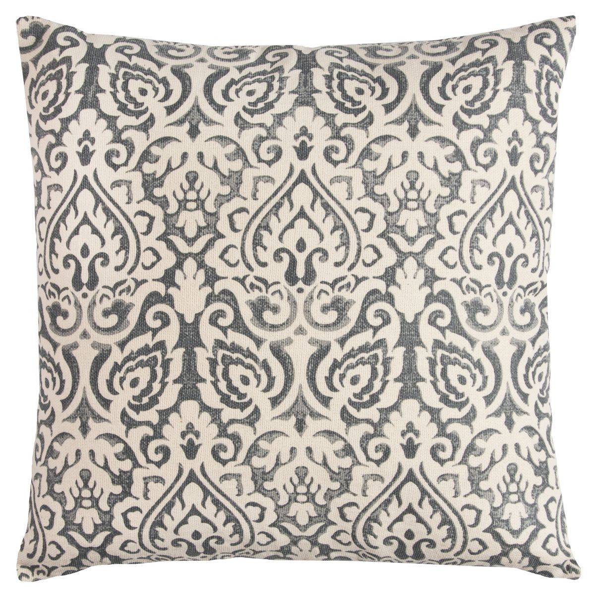 22"x22" Dulane Damask Square Throw Pillow - Rizzy Home | Target