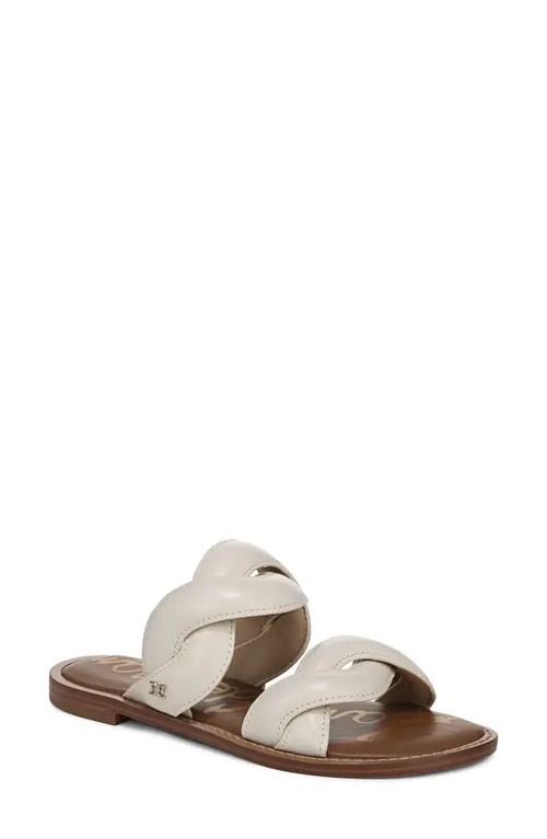 Sam Edelman Hellen Slide Sandal in Modern Ivory at Nordstrom, Size 7 | Nordstrom