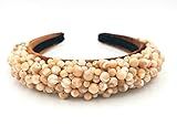 Natural Stone Pearl Beaded Headband | Amazon (US)