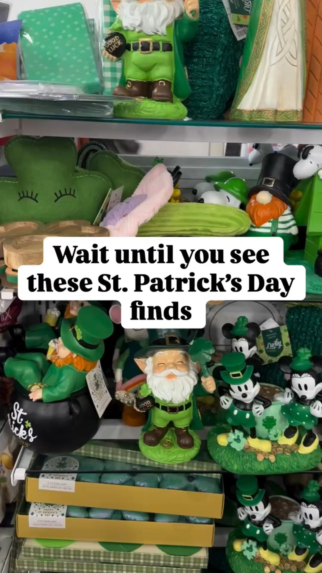 St. Patrick’s Day decor and the cutest little festive tchotchkes spotted at my HomeGoods today ☘️

Which one are you adding to your cart?

Follow @dailyfindsbyerica for daily finds + real life in between.

St. Patrick’s Day decor | St. Patrick’s Day tchotchkes | HomeGoods seasonal finds | spring holiday home decor | affordable festive decorations

#StPatricksDayDecor
#HomeGoodsFinds
#SeasonalHome
#HolidayHomeStyle
#DecorInspiration