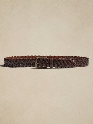 Nestor Braided Leather Belt | Banana Republic (US)