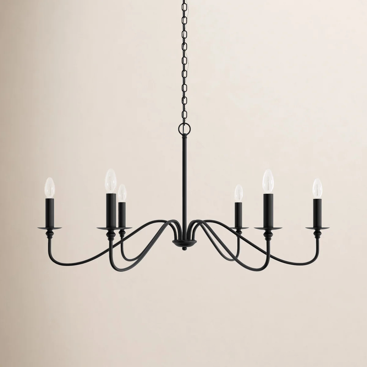 Ableton Iron 6-Light Chandelier | Wayfair North America