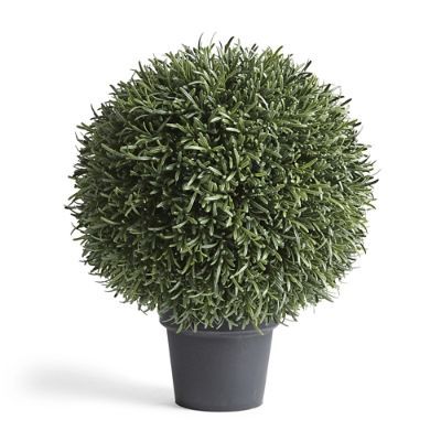 20" Outdoor Rosemary Ball Topiary | Frontgate