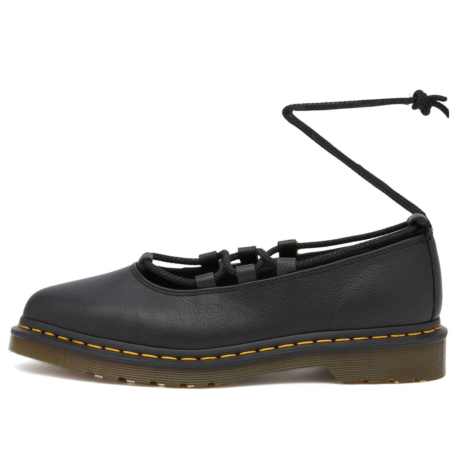 Dr. Martens Women's Elphie II Lace Up Shoe in Black, Size UK 6 | END. Clothing