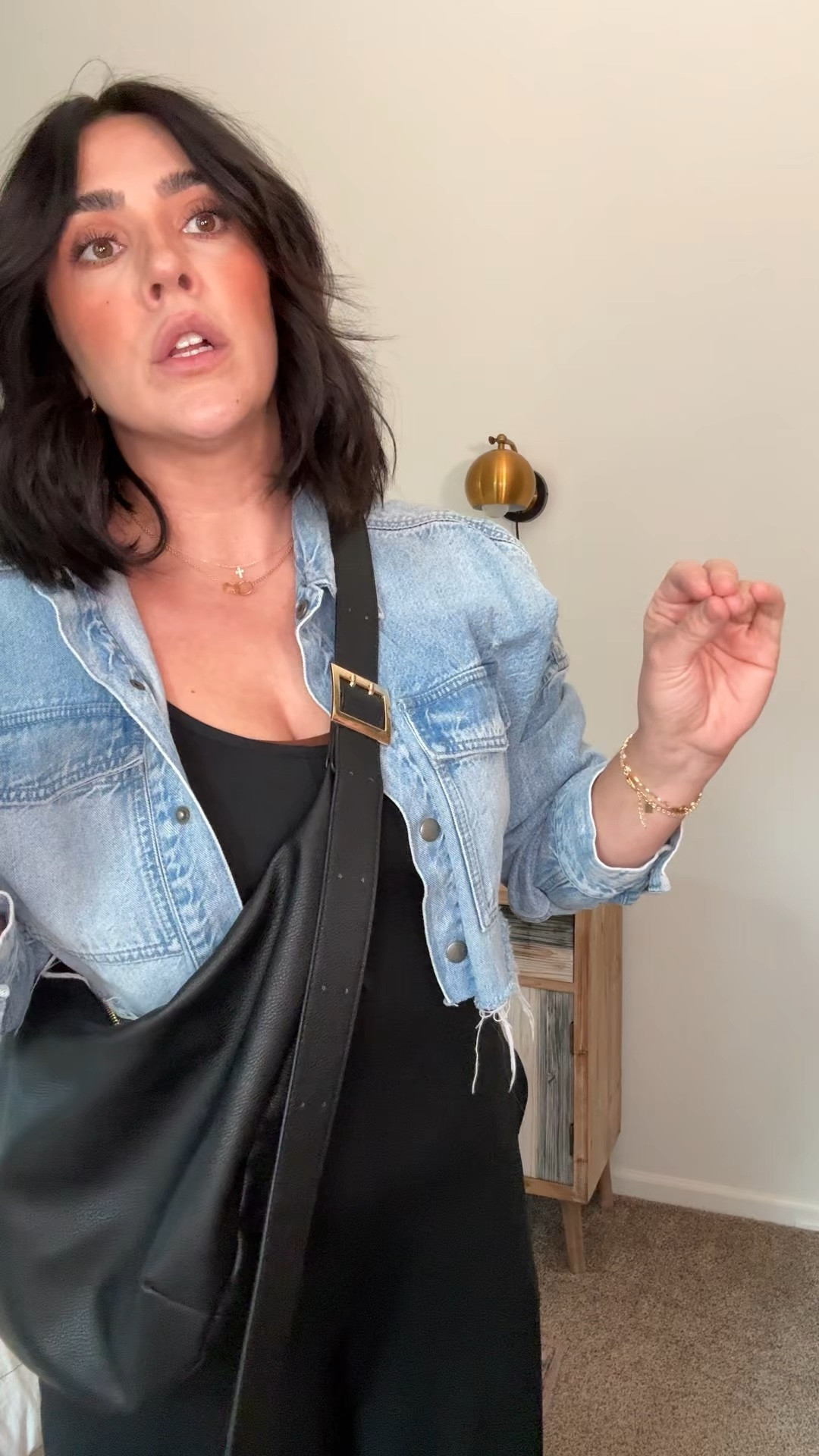 This jumpsuit is incredible. Size M. 

Mom style, midsize. 

#LTKMidsize #LTKActive #LTKWatchNow