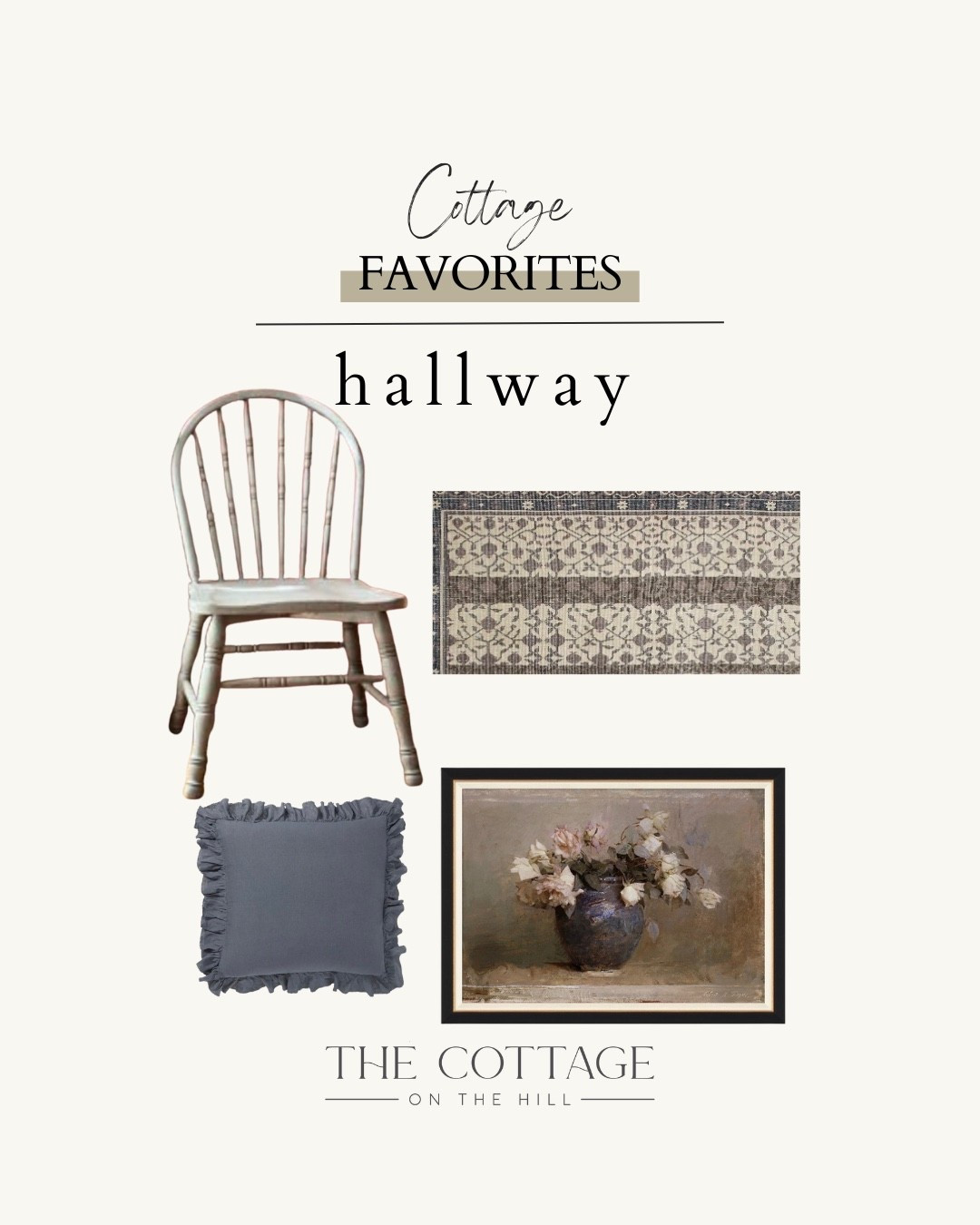 Here are some pieces to style together for your cozy winter hallway. 

#LTKHome