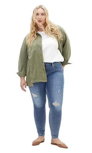 City Chic Women's Plus Size Jean - Harley Nola, 18 | Amazon (US)
