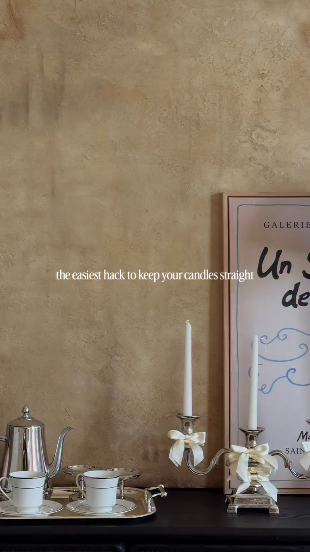 hiiii insta fam!! I took a little break—lots of travel, lots of life—but I’m back and ready to start creating, sharing + catching up with you all. Thank you for being here 🫶🏼

sharing my fav candle hack! I hateeee when my taper candles are falling over +  this hack works everytime!!! Comment “HACK” and I’ll share all the info to your DMs 🕯️ 🕯️ 

#hostingtips #homehacks #tipsandtricks #candletok #amazon

#LTKHome #LTKdayinmylife #LTKSaleAlert