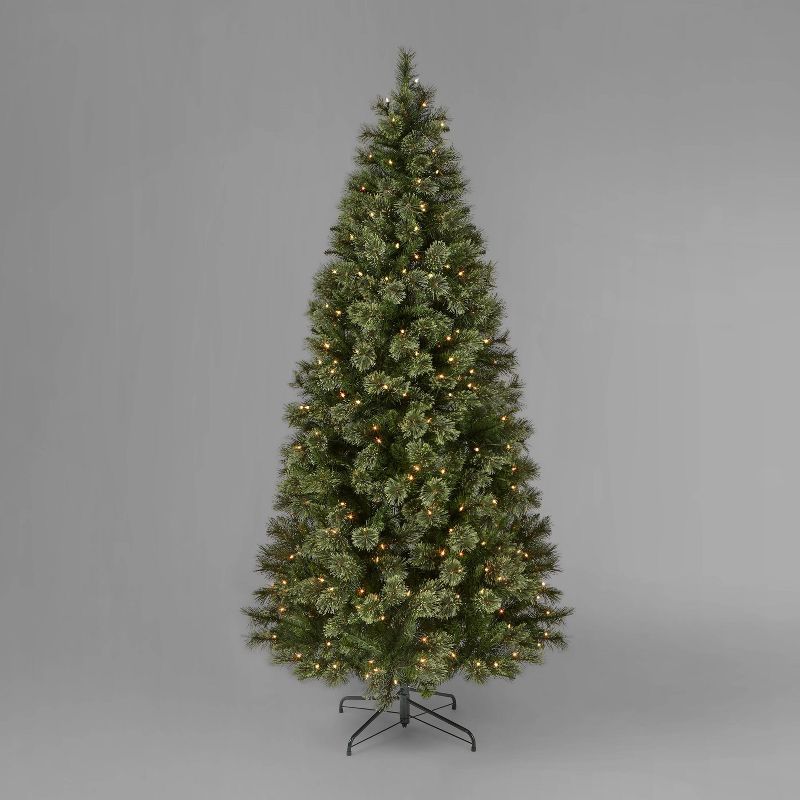 7ft Pre-Lit Cashmere Artificial Christmas Tree Clear Lights - Wondershop™ | Target