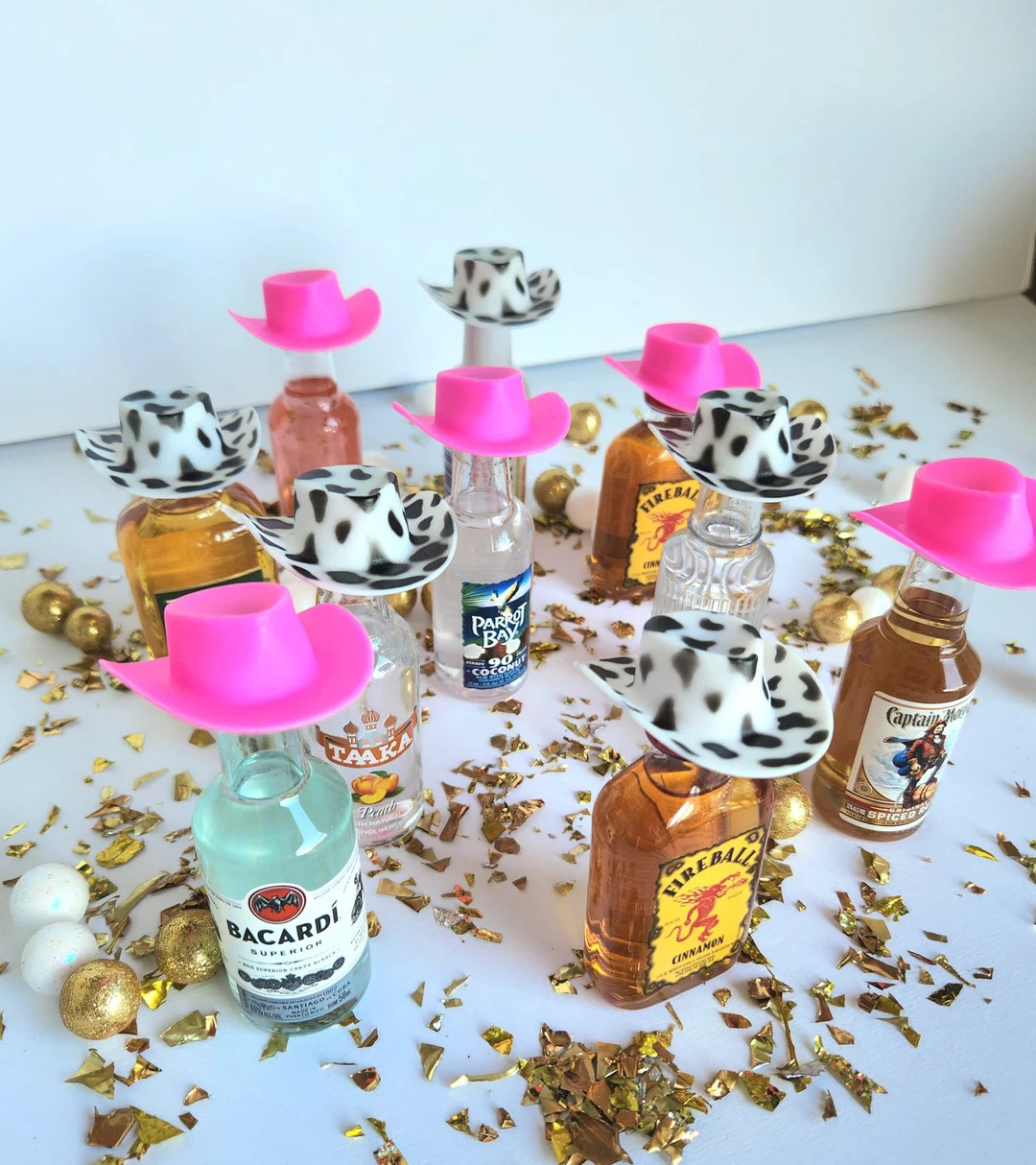 Mini Cowgirl Hats for Bachelorette Party Favors Disco Cowgirl Nash Bash Last Rodeo Hen Do Bridal ... | Etsy (US)
