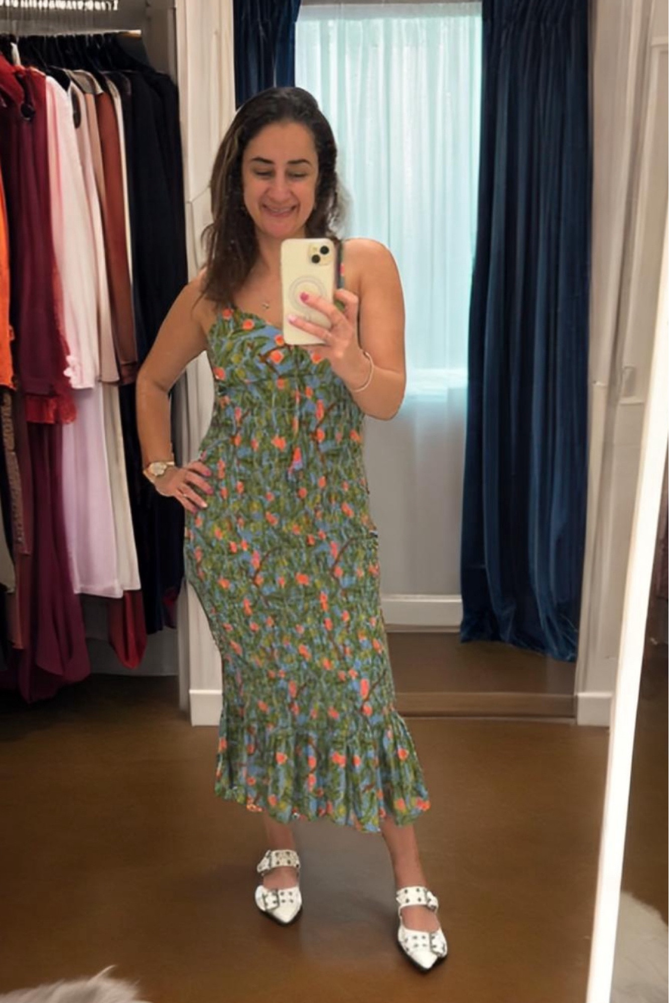 Midi dress Anthropology

#LTKstyletip #LTKSeasonal #LTKfamily