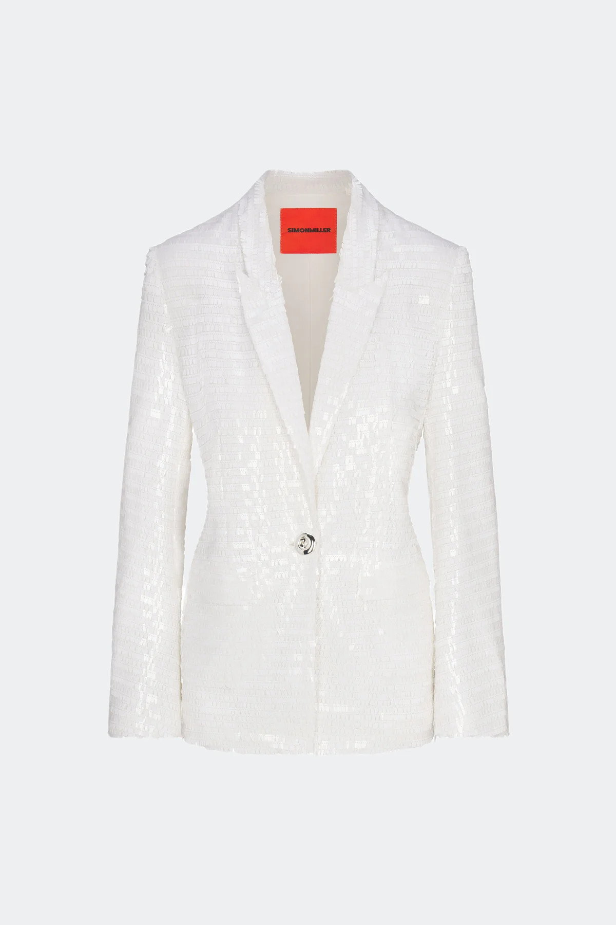 Lennox Sequin Jacket In Macadamia | SIMONMILLER | Simon Miller