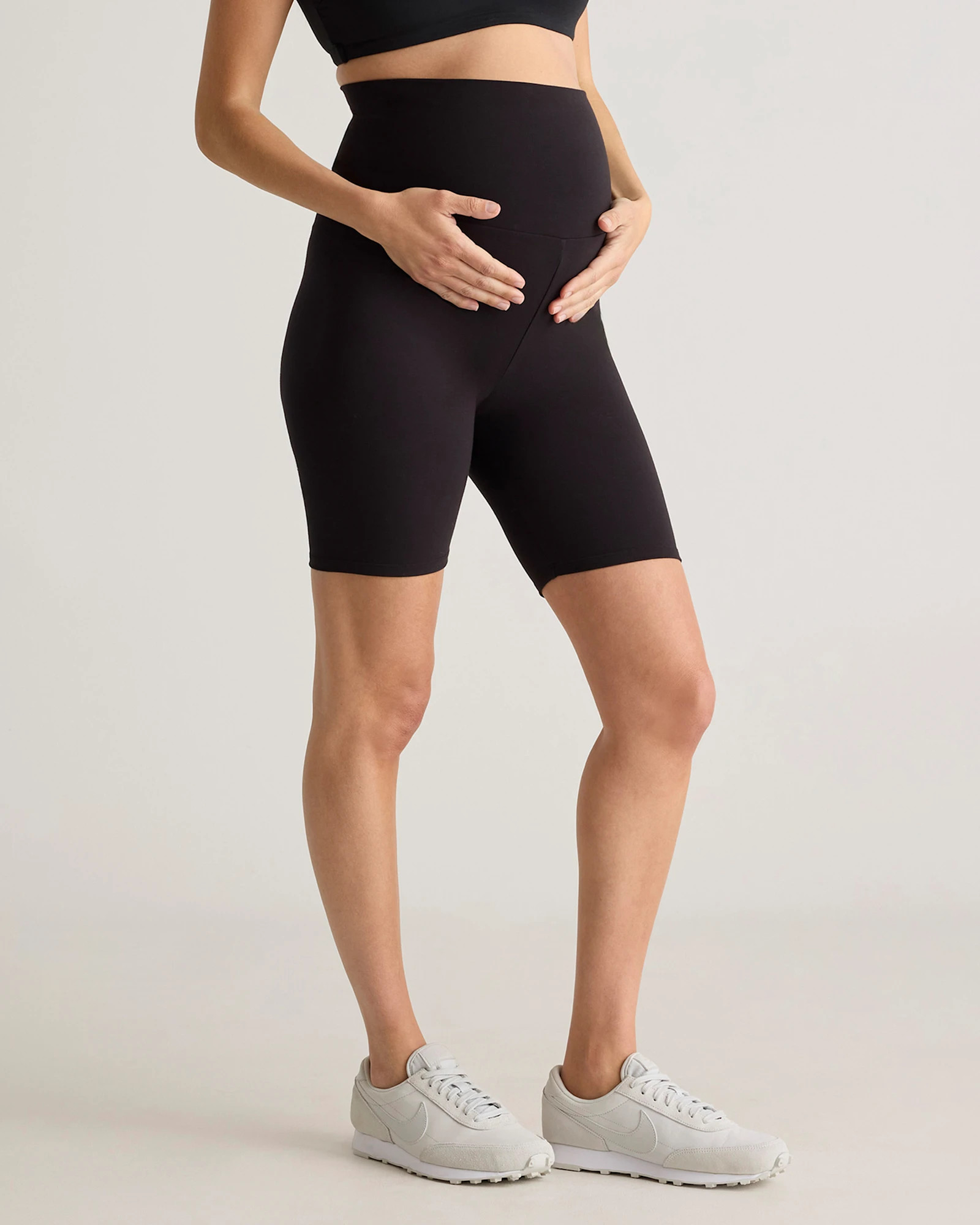 Bamboo Jersey Maternity Bike Short | Quince