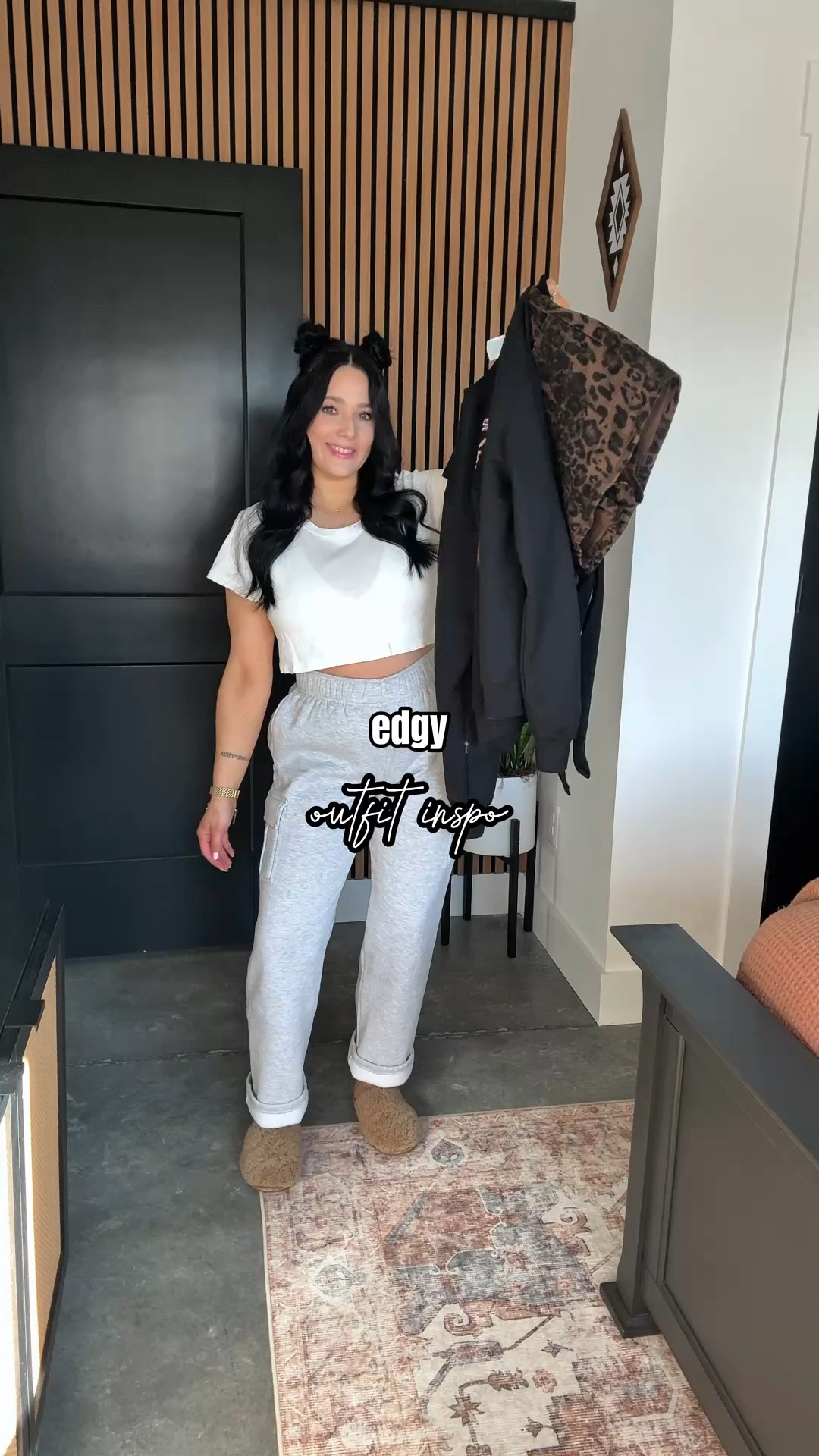 Edgy Bump Style 🖤🐆

Sweatshirt - small
Bralette - medium
Skort - small (brown leopard color)
Belt - 27-31
Tights - small

Love this edgy look for all of my non-pregnant and pregnant girls! 👏🏼 Filmed this look a few weeks ago & while I am currently wearing my pre-pregnancy size small in this skort & it still fits, I'd prefer a medium at this time for more room! (Although it does have great stretch!) I paired it with this graphic sweatshirt, this black and gold studded belt, some tights (these are the best no rip tights ever! But you can leave them out once the weather warms up 🙌🏼) some ruffle socks & my platform docs for the perfect alternative ootd. 🖤



#LTKootd #LTKgrwm #LTKBump