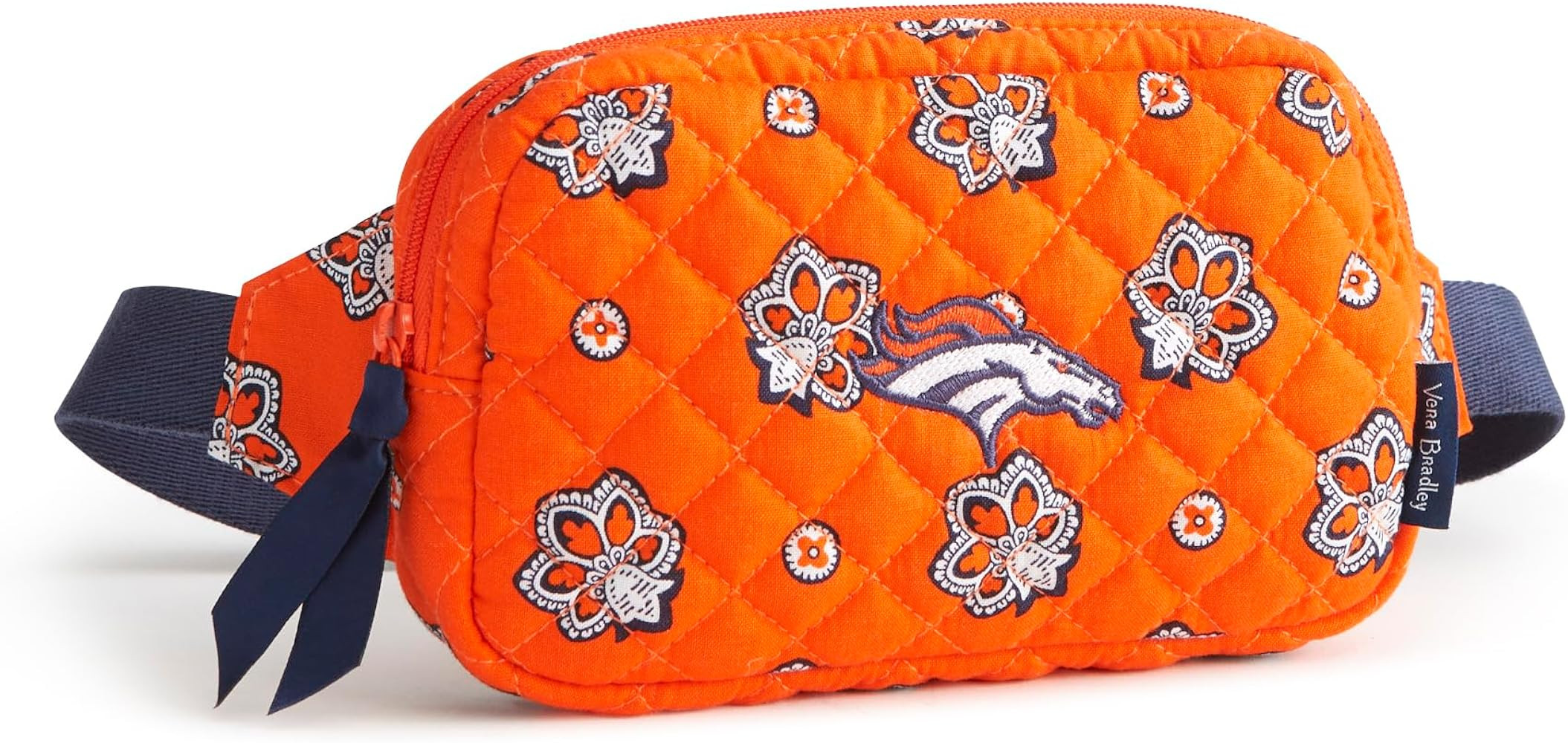 Premium Cotton Large Travel Duffel Bag, Royal Blue/Red Bandana | Amazon (US)