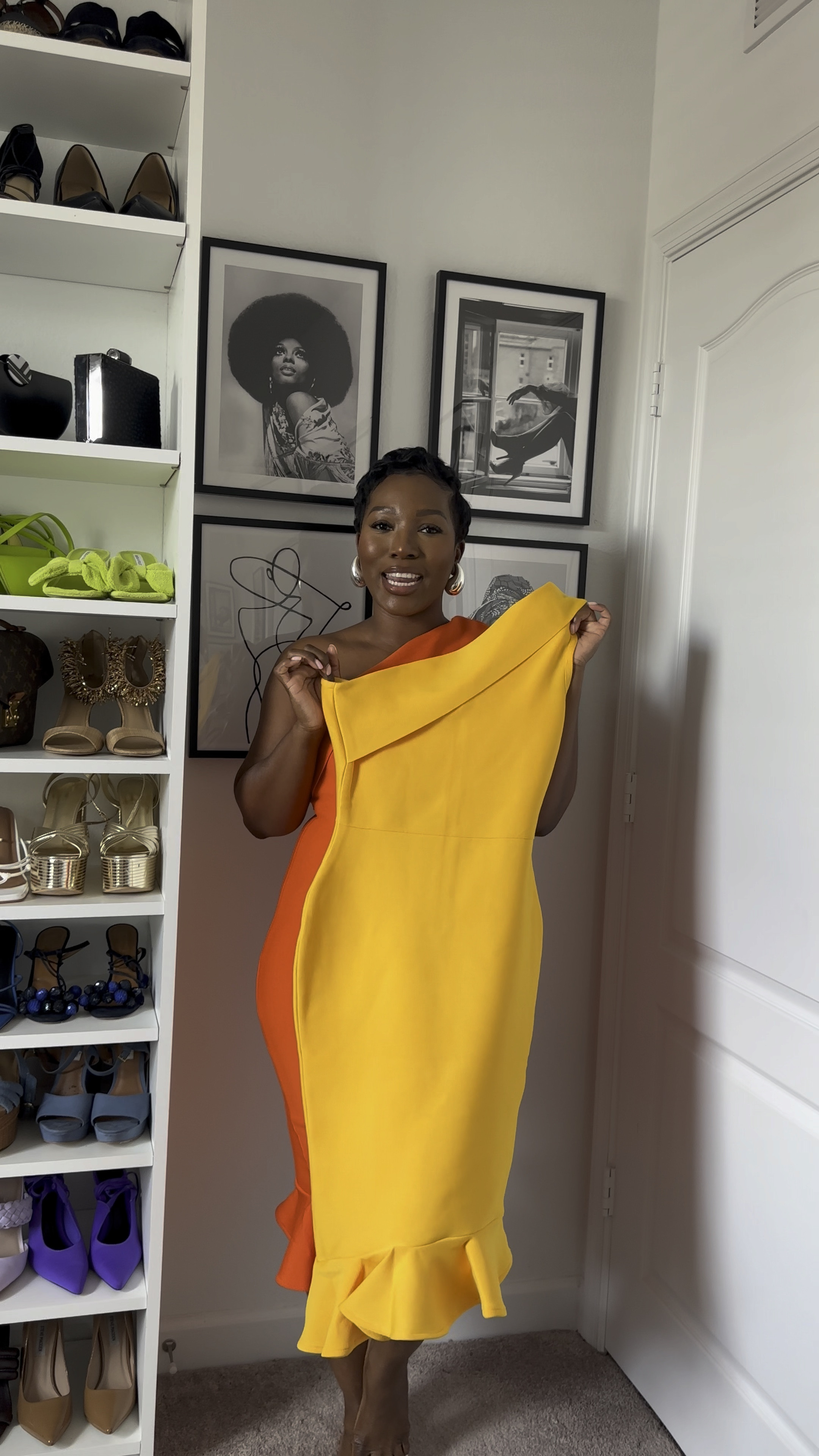 Wedding guest dress, special occasion dresses, yellow dress, orange dress, bandage dress 

#LTKstyletip #LTKunder50