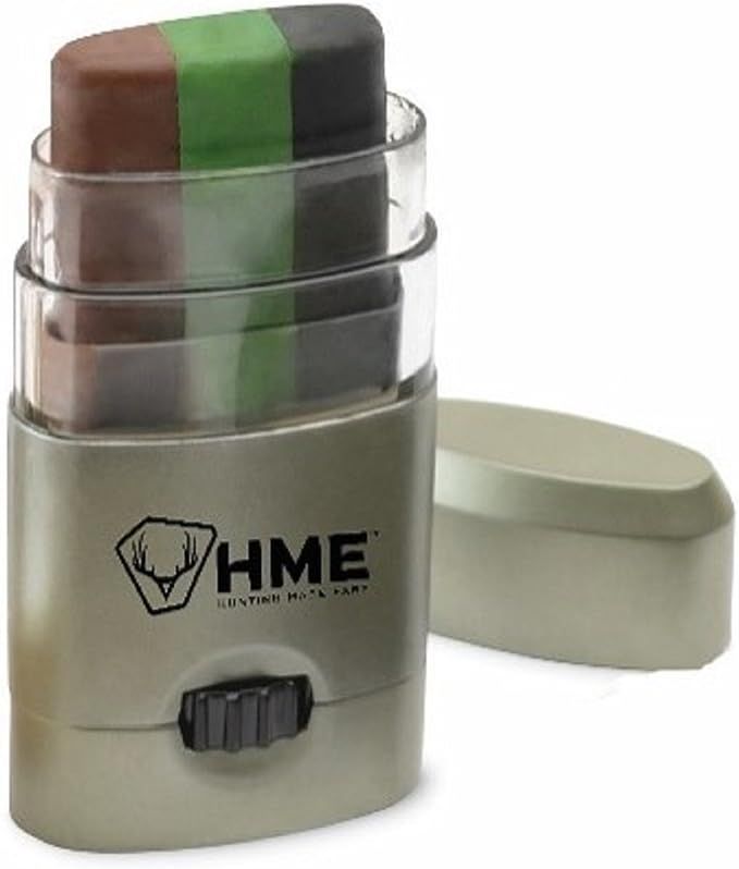 HME Products 3 Color Camo Face Paint Stick, Multi, One Size | Amazon (US)