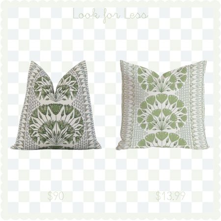 Look for less: designer pillows 

#LTKfindsunder50 #LTKfindsunder100 #LTKhome