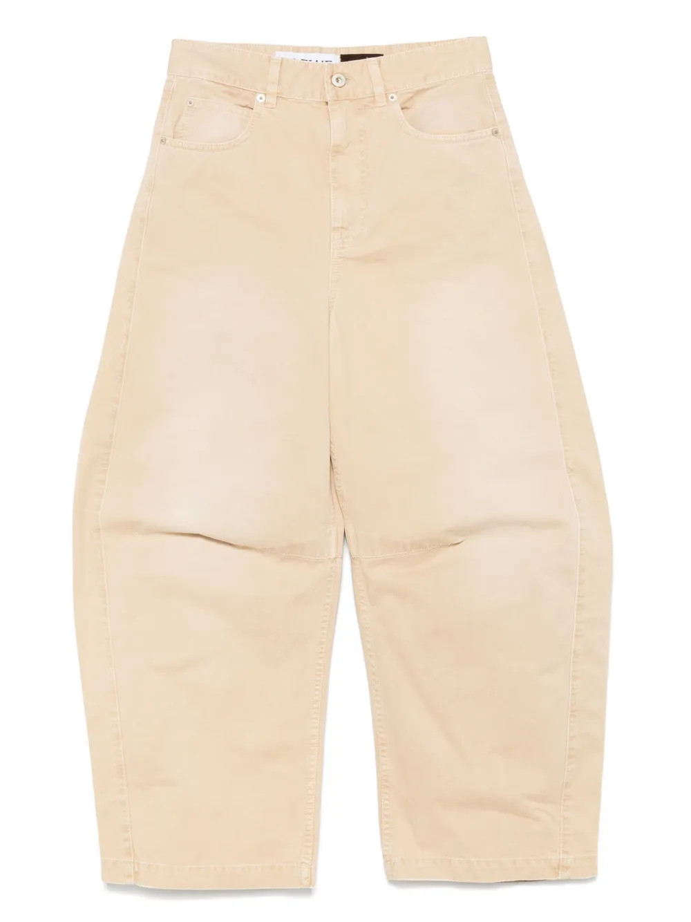 LOEWE logo-patch Trousers | Neutrals | FARFETCH | Farfetch Global